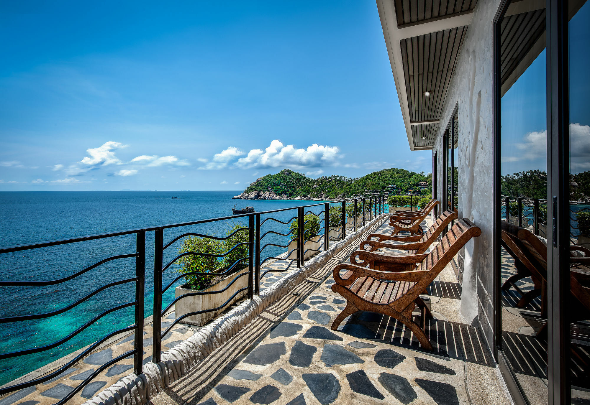 Jamahkiri Dive Resort & Spa Ko Tao Exterior foto View from the hotel
